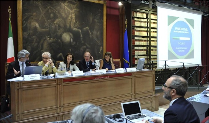 audiencia sobre marco civil no parlamento italiano